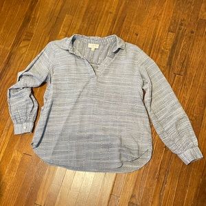 LOFT | Blue top